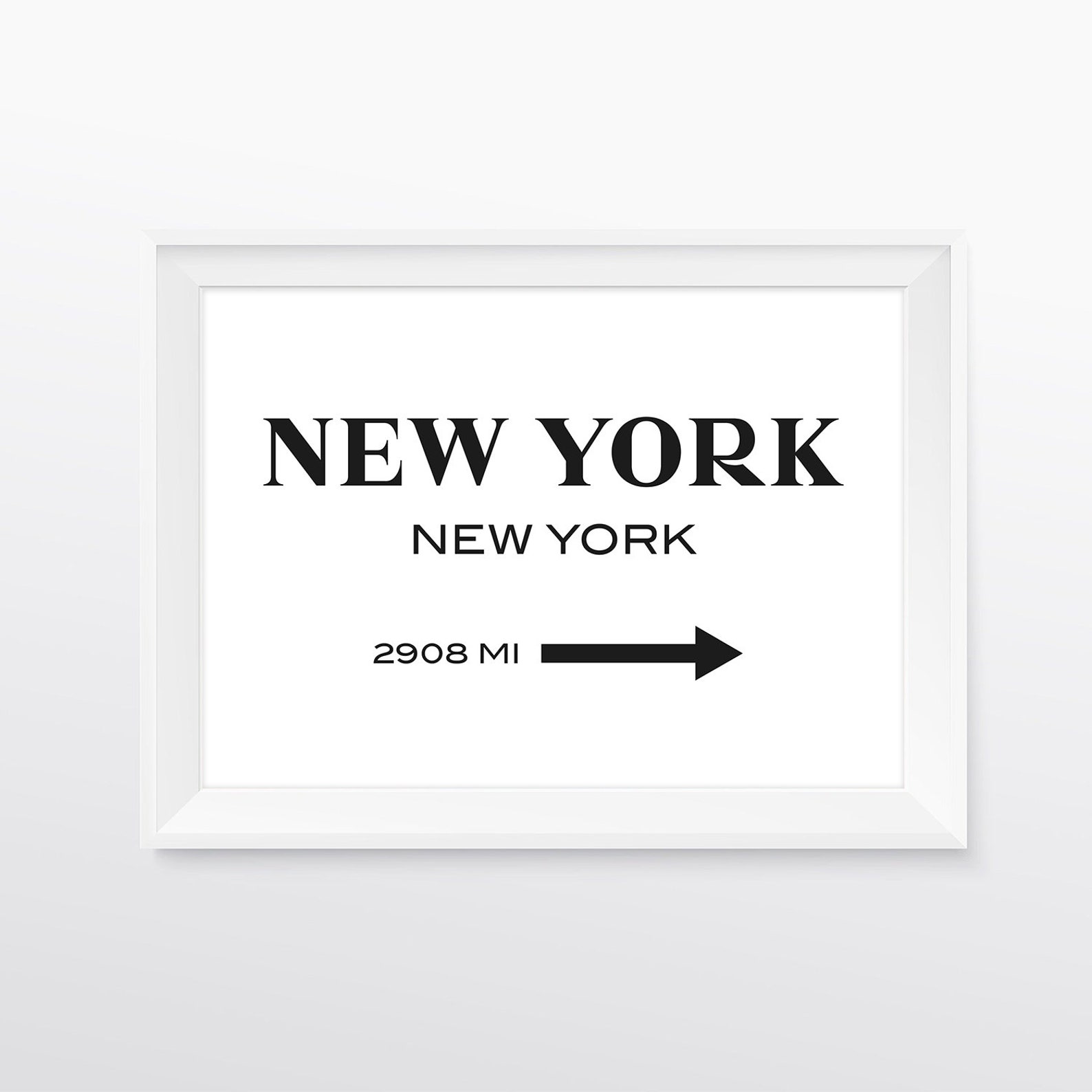 New York City Print NYC Wall Art New York Poster New York Sign Etsy