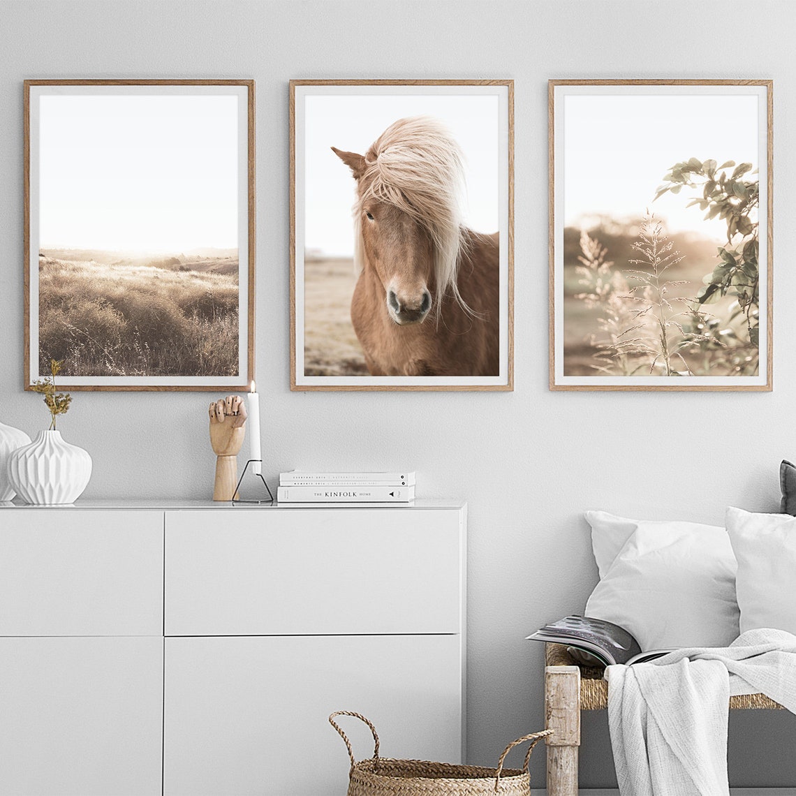 Farmhouse Print Set of 3 Wall Art Rustic Home Decor Farmhouse | Etsy