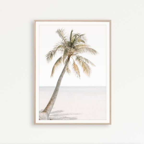 Palm Tree Poster - Etsy