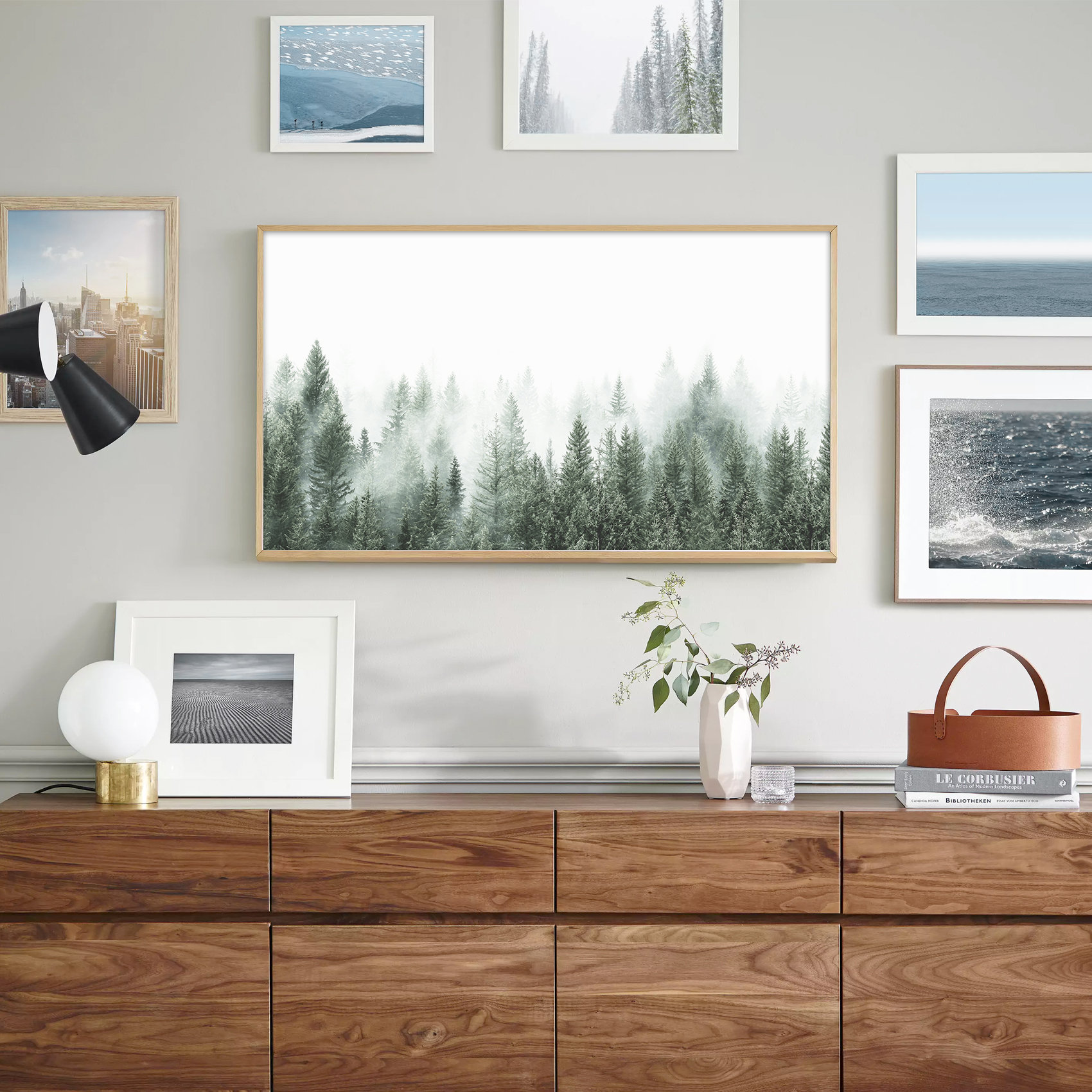 Samsung Frame TV Art Forest Wall Art Landscape Art Nature | Etsy