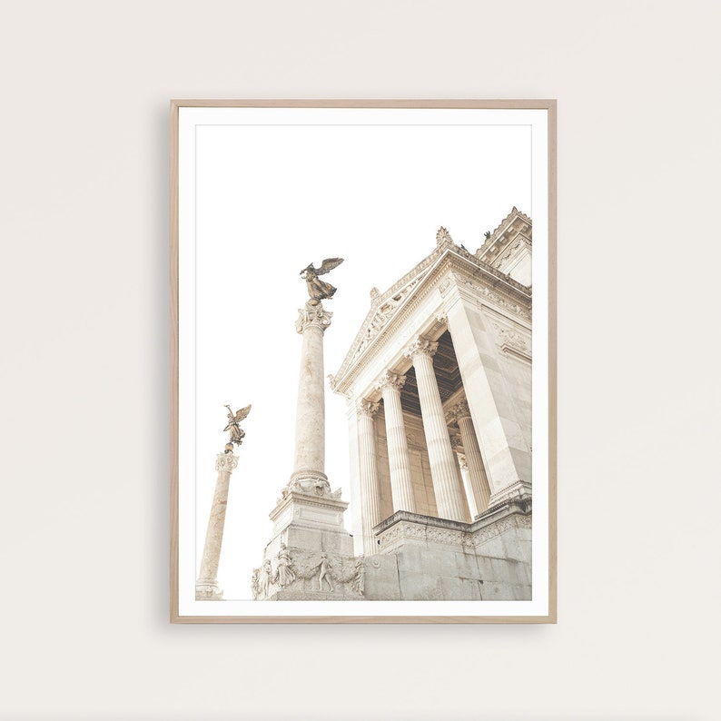 Italy Wall Art Rome Print Set of 6 Printable Art Architecture Etsy