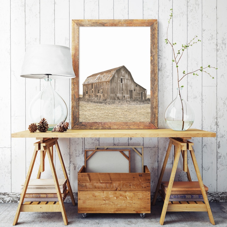 Barn Print Farmhouse Art Farming Decor Farm Wall Art Rustic - Etsy