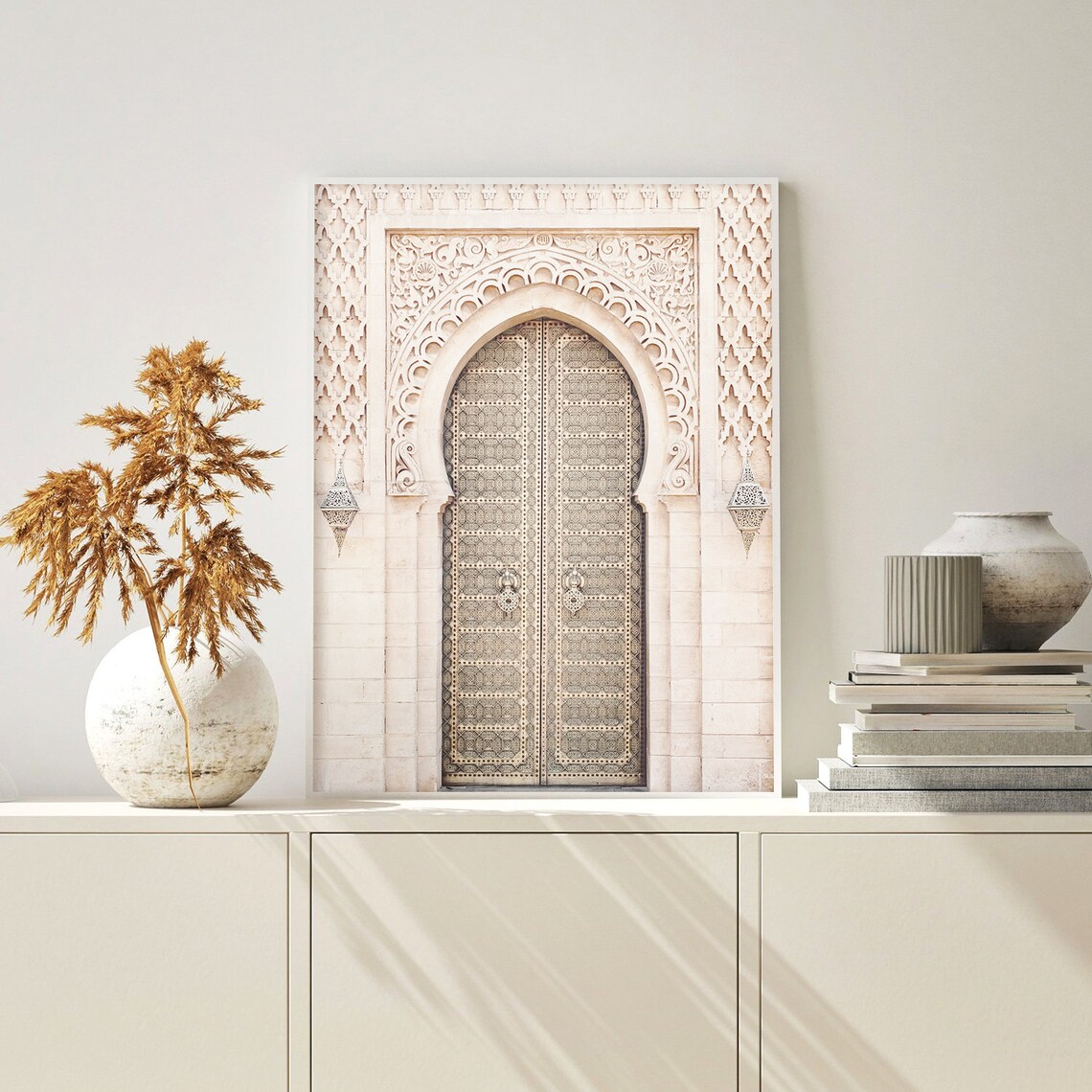 Moroccan Print Boho Wall Art Architecture Print Moroccan Decor Etsy