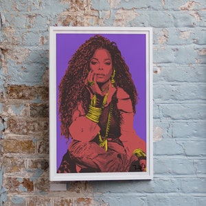 Janet Jackson Pop Art