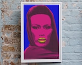 Grace Jones Pop Art