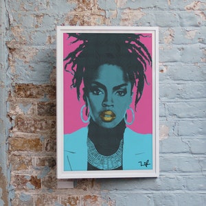 Lauryn Hill Pop Art