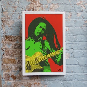 Bob Marley Pop Art