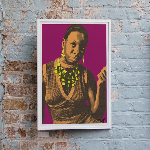 Nina Simone Pop Art