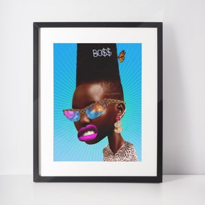 Queen Makeda - The Queen of Sheba Digital collage