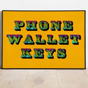 Telefone, carteira de chaves! - Cópia da arte