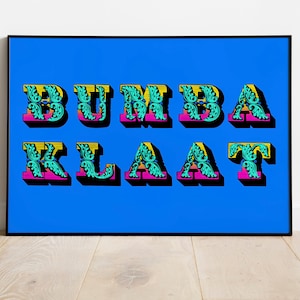 Bumbaklaat - Jamaican print