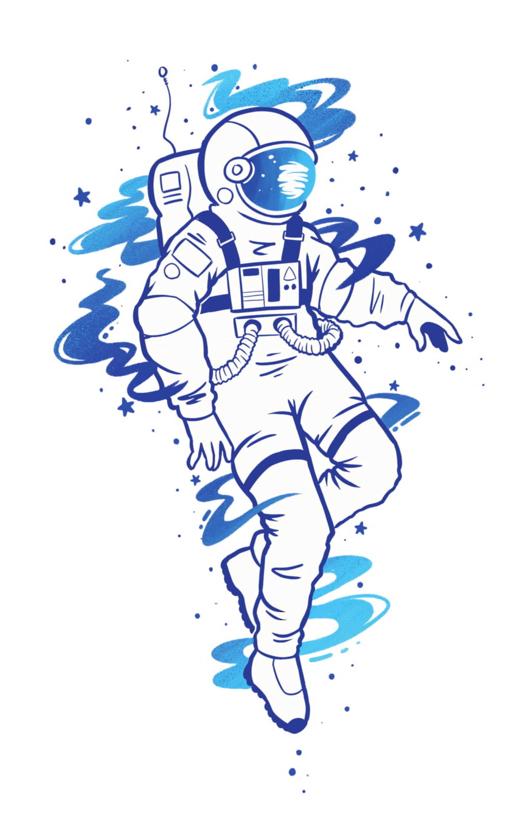 Space Themed Temporary Tattoo Pack Etsy