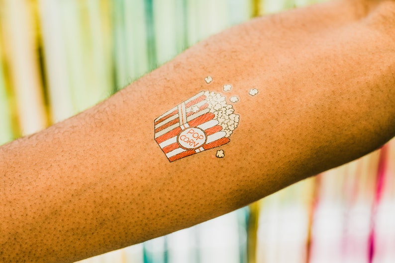 Movie Themed Temporary Tattoo Pack Etsy