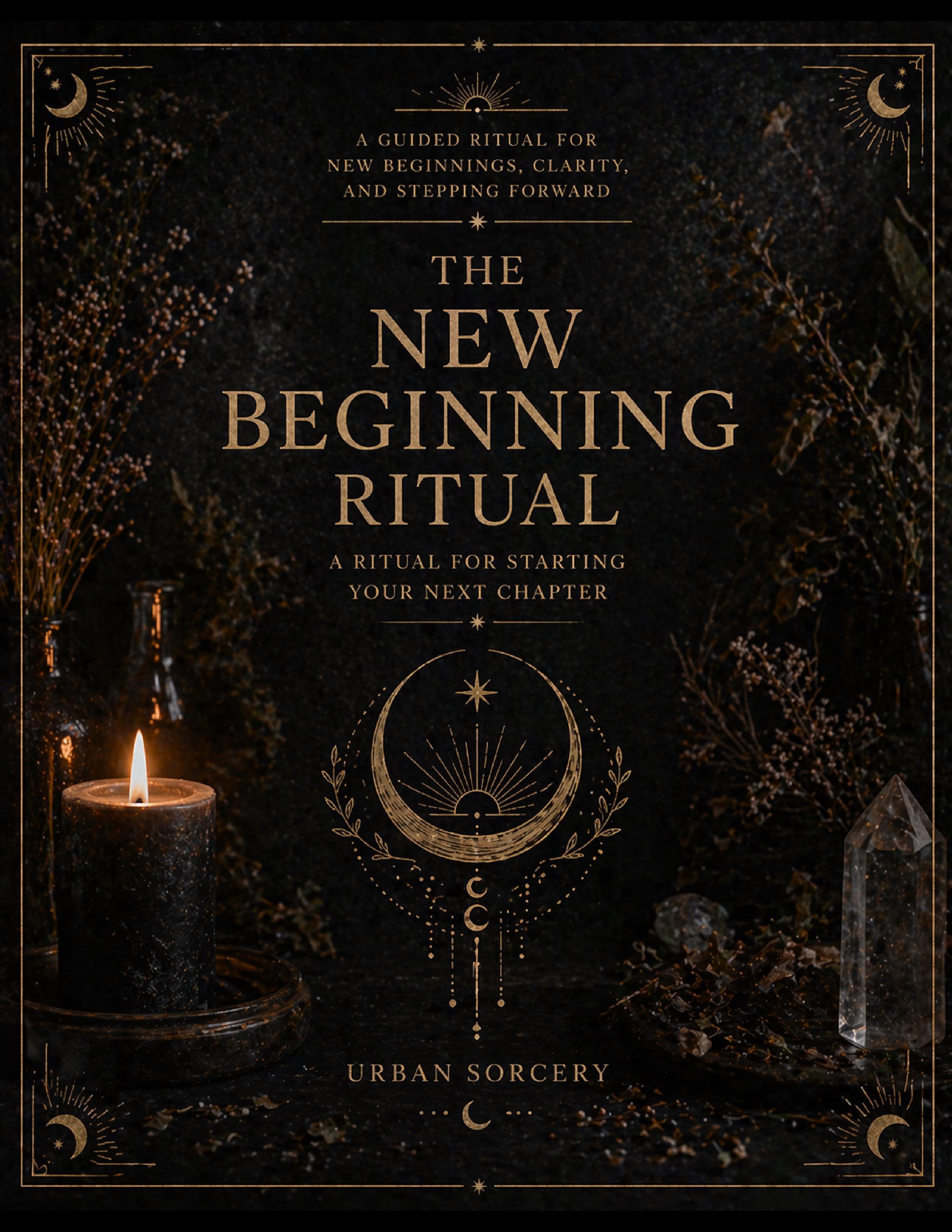 Beginning Setting New Beginning Ritual Guide | Clarity, Intention Setting, Personal ...