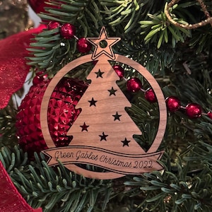 Christmas Tree Laser cut file. SVG, AI, PDF, glowforge file, laser cut template, laser svg, laser pattern