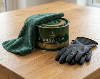 Wood Furniture Care Kit, Indoor Wood Maintenance Kit UK, Furniture Wax Kit, Solid Wood Care, Table Maintenance Kit