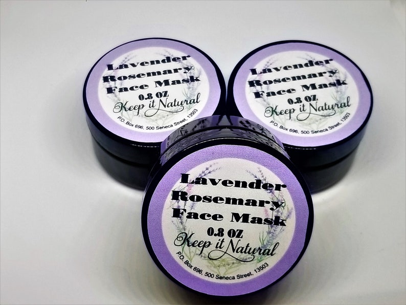 Lavender Rosemary Face Mask Etsy