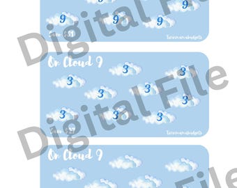Digital Savings Challenge, Cloud 9 Savings Challenge, Roll and Save Savings Challenge, Mini Monday Savings Challenge, Saving Money Tools