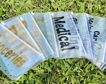 Personalized Cash Envelopes