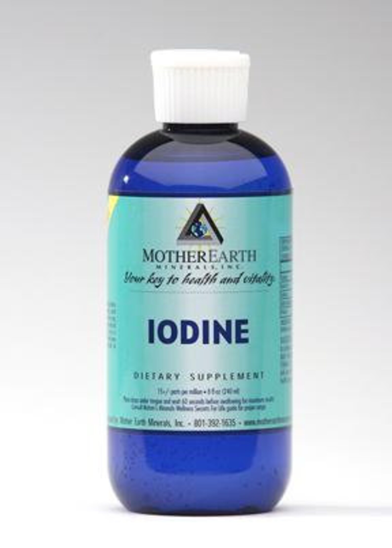 Iodine 8 Oz Mother Earth Minerals Etsy