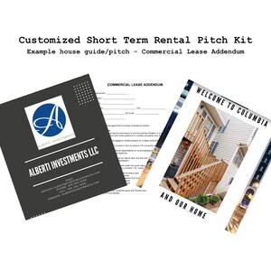 Custom Short-Term Rental Pitch Kit
