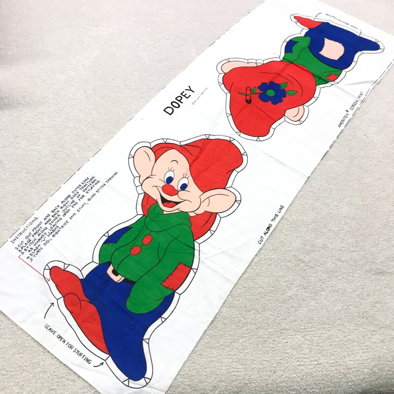 Dopey Dwarf Pattern - Etsy