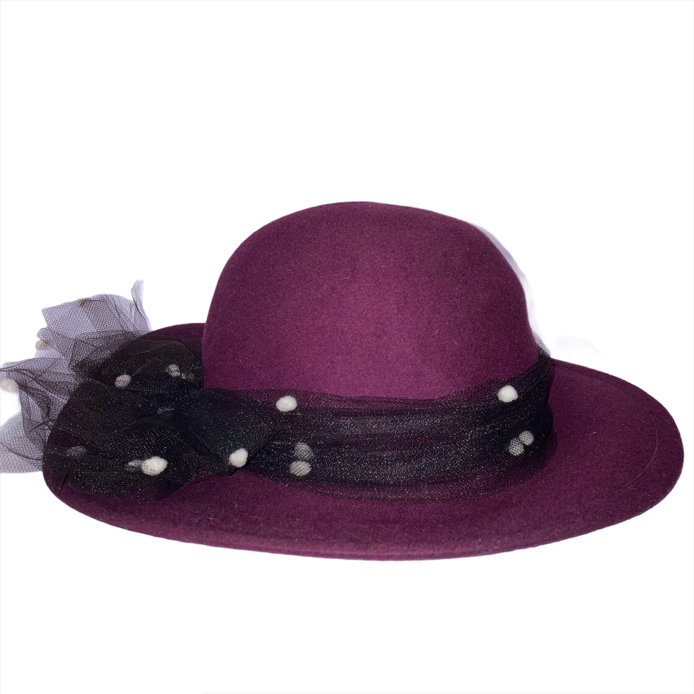 Vintage Womens Wool Hat Street Smart by 