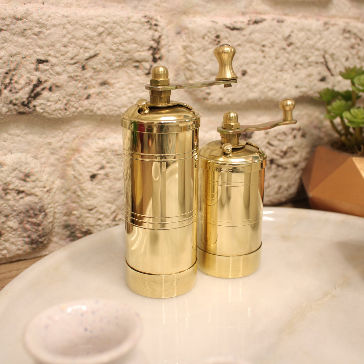 Traditional Turkish Brass Grinders