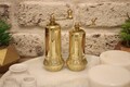 Handmade Turkish Brass Pepper Mill: Traditional Spice Grinder, READ!