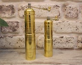 Traditional Turkish Coffee Grinder , Brass Coffee Mill, Kitchen Decor, High Quality READ
