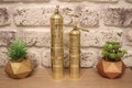 Handmade Turkish Brass Adjustable  Coffee Grinder: Pepper Mill