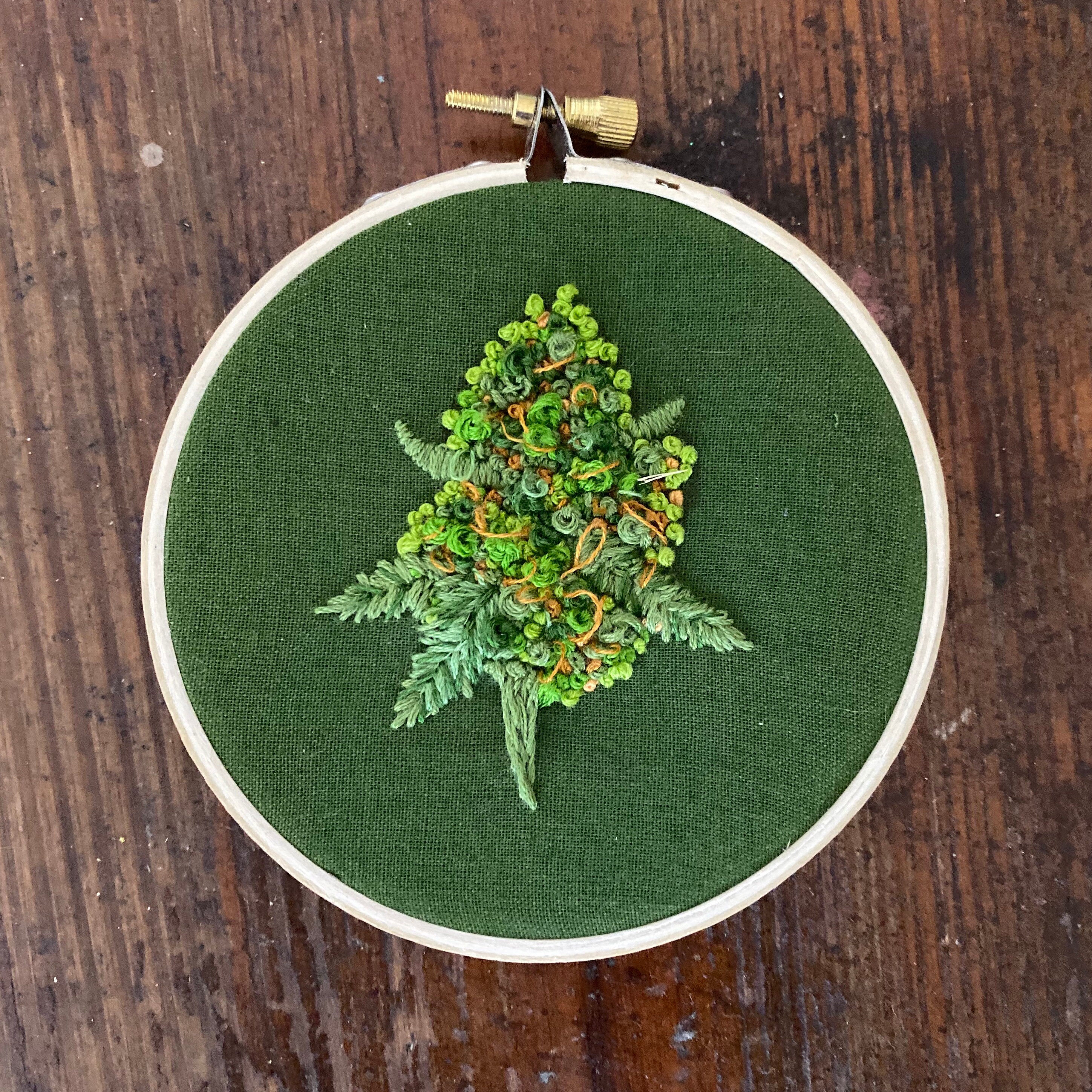 Cannabis bud embroidery hand stitched cannabis embroidery  etsy