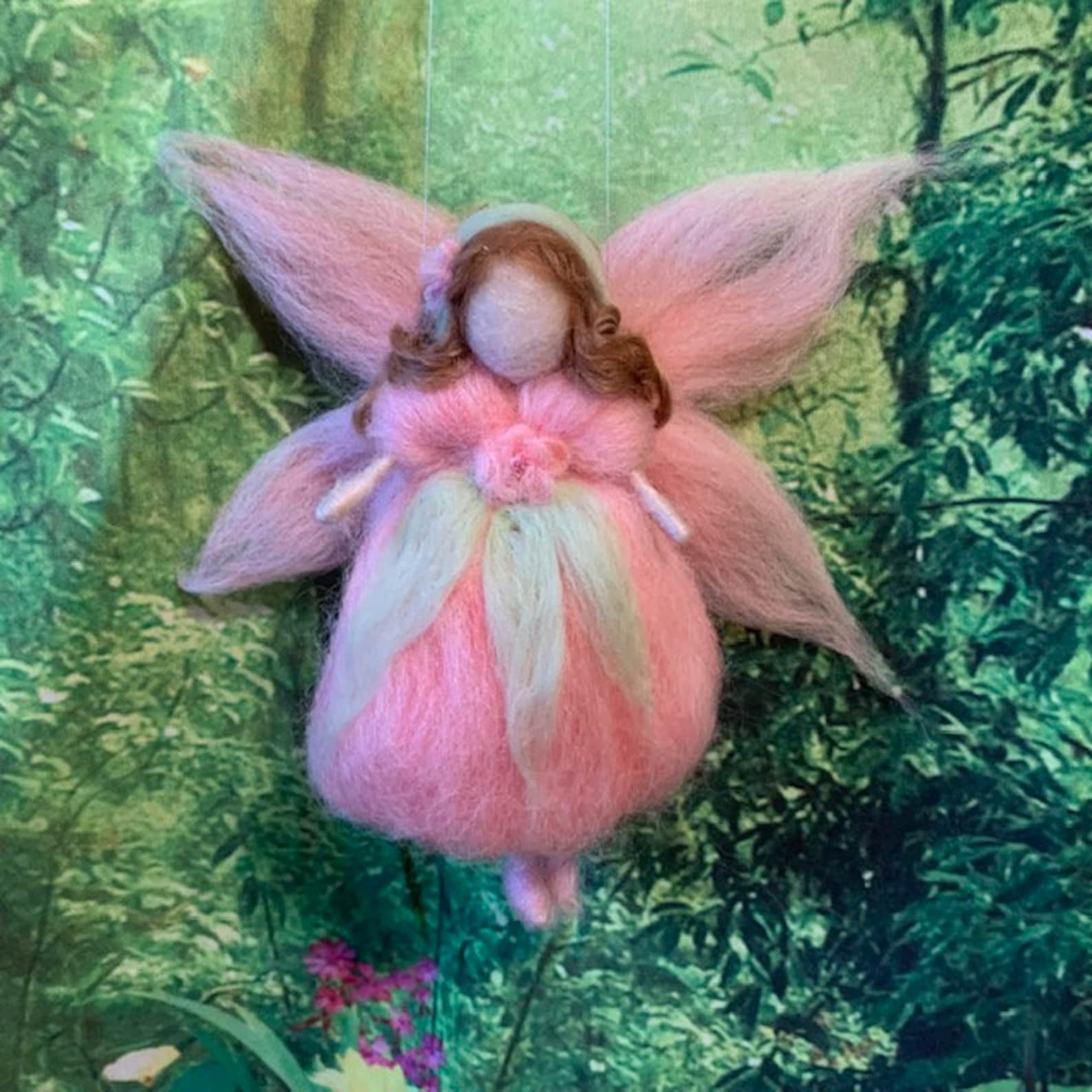 Felted Fairy Tutorial, Needle Felting Step-by-step Fairy Tutorial, PDF ...