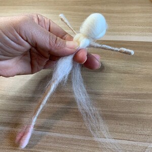 Felted Fairy Tutorial, Needle Felting Step-by-step Fairy Tutorial, PDF ...