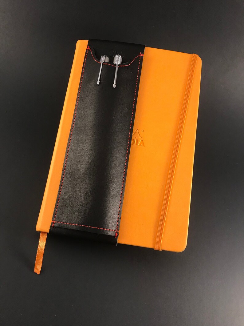 Notebook Pen Holder Tablet Stylus Holder Two Pen A5 Etsy