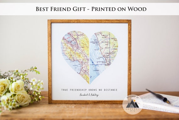 Friend Gifts for Women, Friendship Quotes Desk Decor Gifts for Women Men,  Christmas Birthday Gifts for Best Friends, Bestie, Women, BFF, Long  Distance