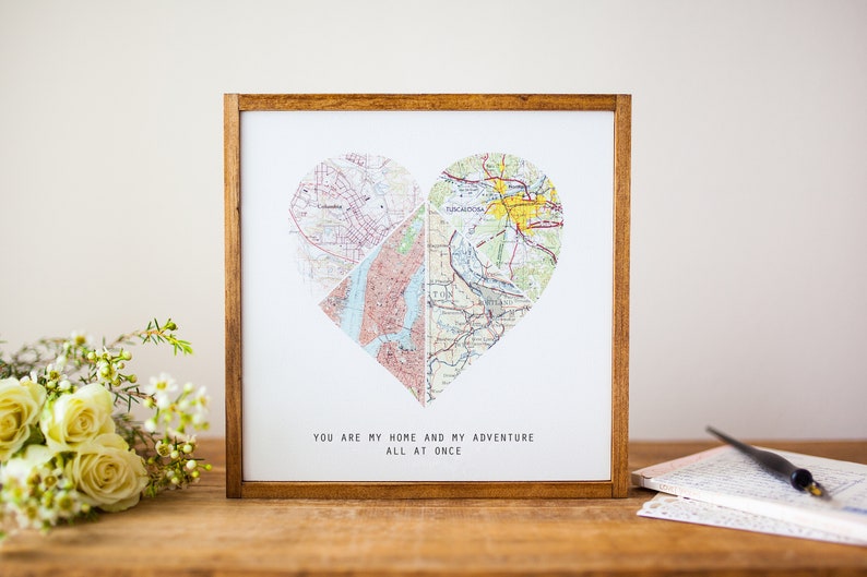 Long Distance Anniversary Gifts for Boyfriend Personalized Etsy