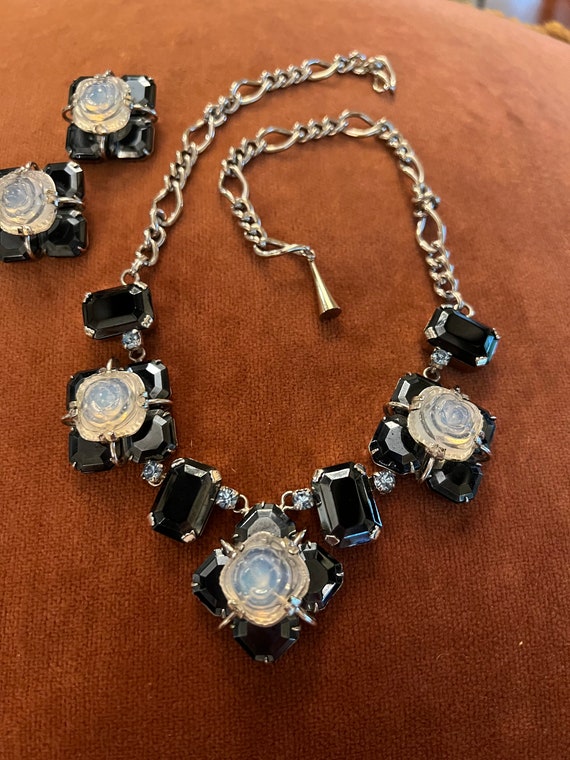 Rare Vintage Christian Dior, Necklace and Earring 