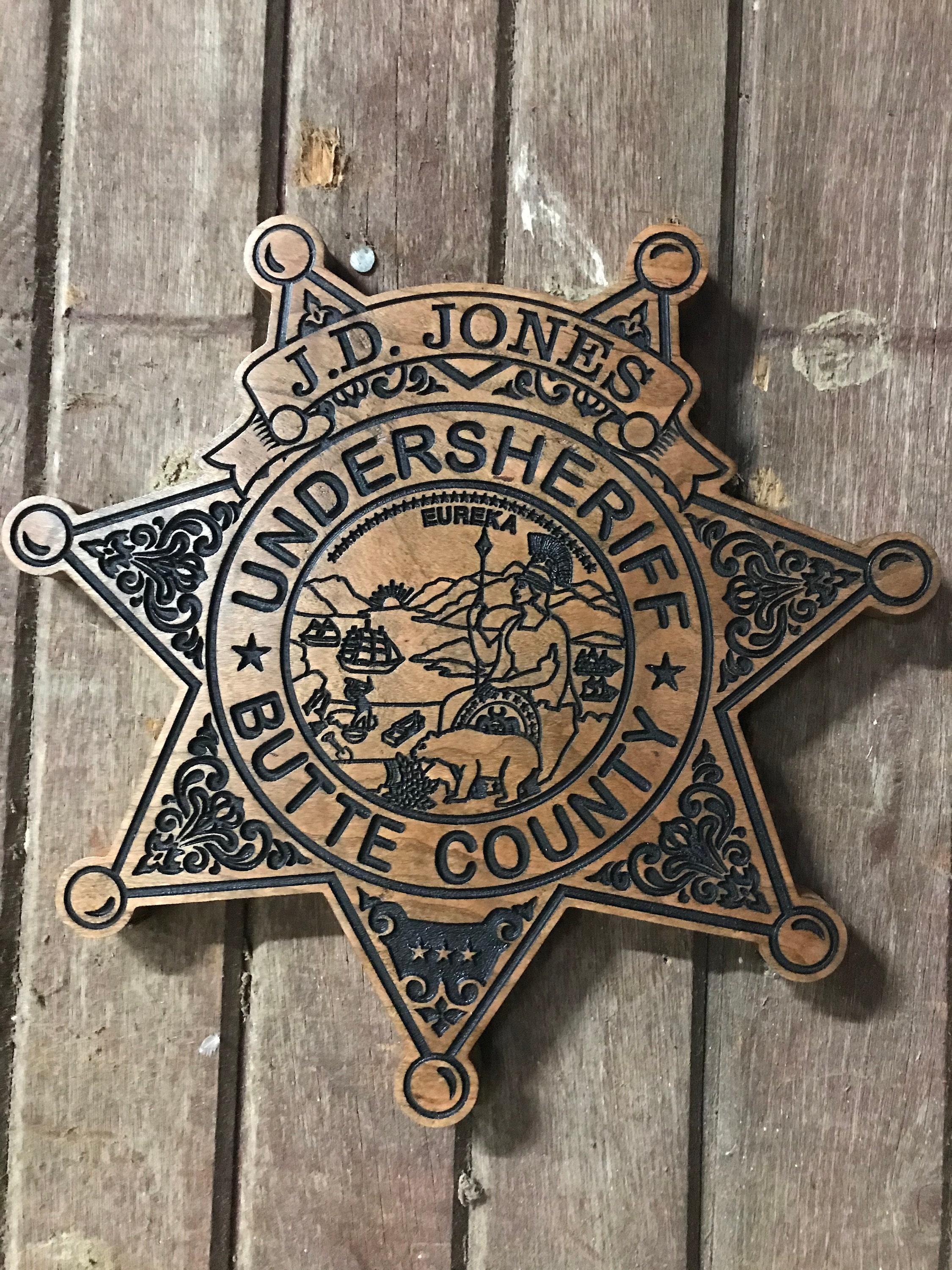 Sheriff/Deputy badge Etsy