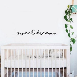 Sweet Dreams Nursery Decor ~ Dreamy Wall Art ~ Boho Wall Decor - Wall