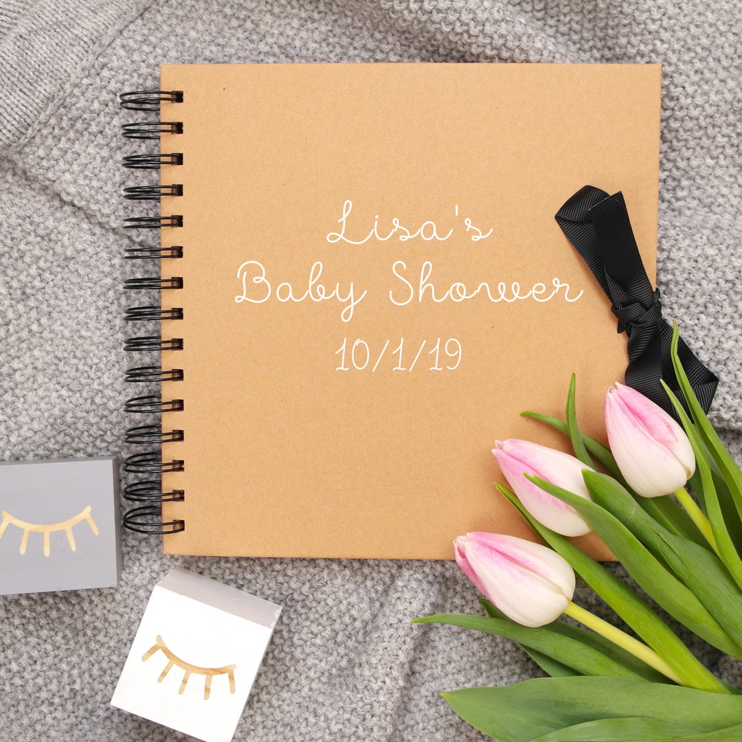 Baby Shower Gift Baby Shower Photo Album Letters to a New Etsy