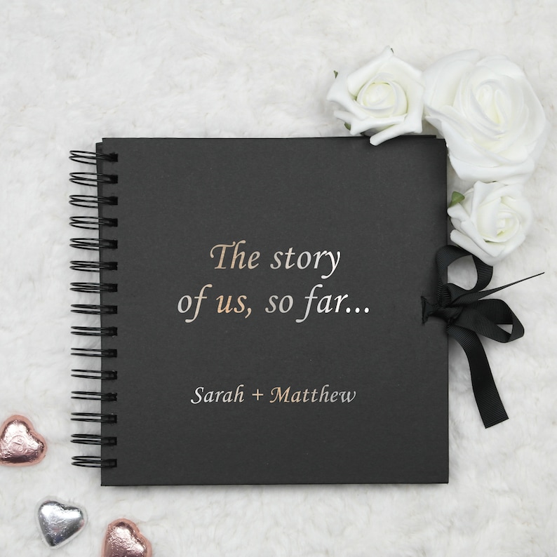 Valentines Gift Personalised Scrapbook Personalised Album Etsy
