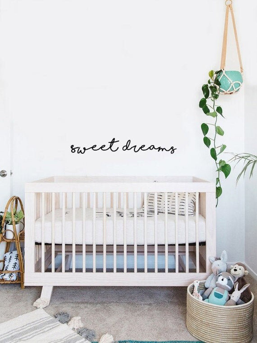 Sweet Dreams Nursery Decor ~ Dreamy Wall Art ~ Boho Wall Decor - Wall