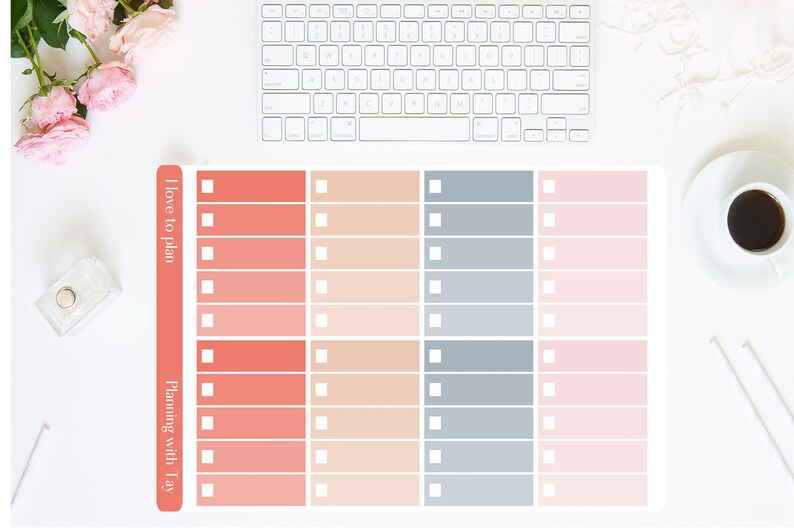 I Love To Plan EC /& HP Stickers Girl Planner Kit Office Life Weekly Sticker Kit Erin Condren Planner Stickers