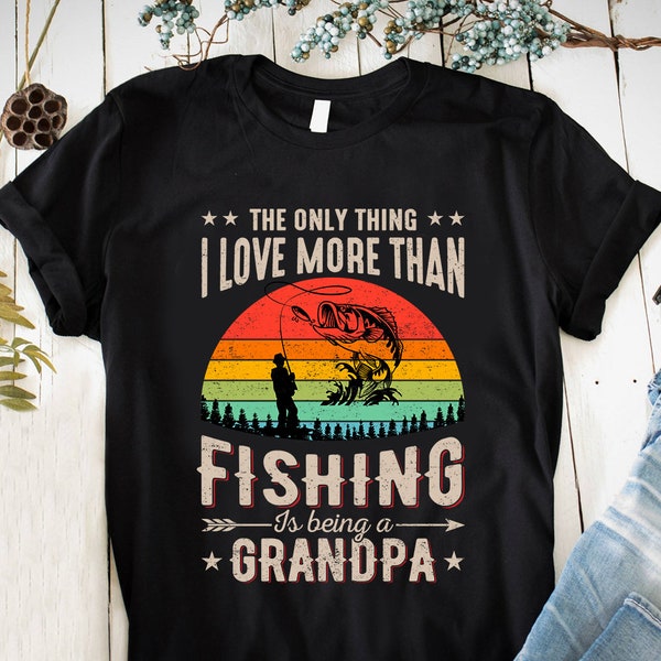 Fishing Grandpa T-Shirt – Unisex Cotton Tee