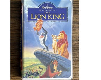Walt Disney Masterpiece The Lion King VHS Tape  Clamshell Cover