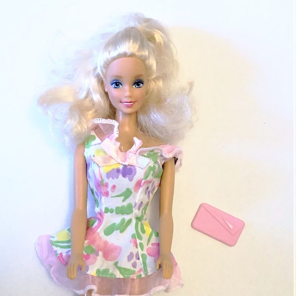 Mattel Barbie Vintage 1980's or 1990's Blonde Barbie Doll Re-dressed