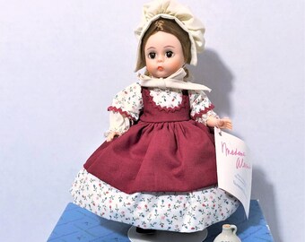 Madame Alexander Vermont Maiden Centennial Doll #567 Vintage Enchanted Dollhouse 8” 1990