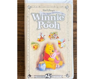 Walt Disney's The Many Adventures Winnie The Pooh VHS Tapes The Many Adventures