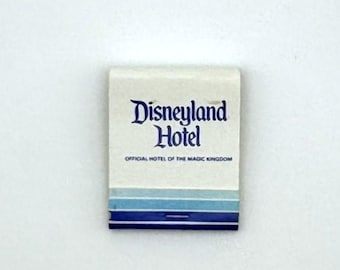 Vintage Matchbook Disneyland Hotel Anaheim CA Matches Unused